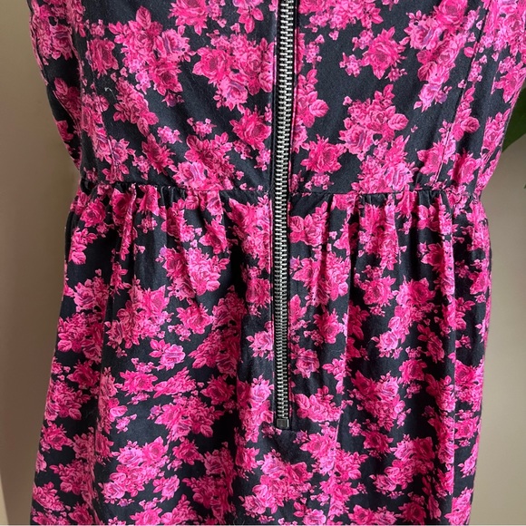 Decree Floral Cotton Strappy Sleeveless Top Pink Sz XL - Picture 5 of 16